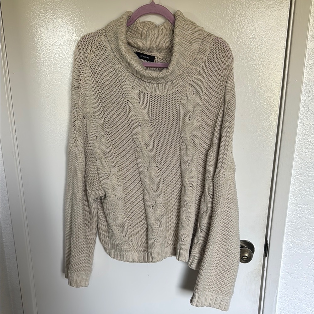 Cozy Cream Cable Knit Sweater